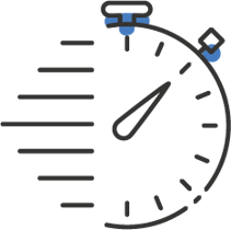 fast clock, print-on-demand services save time for rush orders