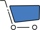 reordering printed material with an online shopping cart