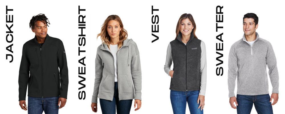 corporate branded outerwear for employees