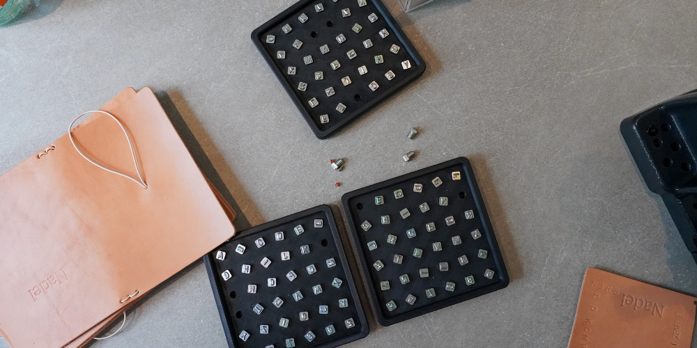 customize leather notebooks at corporate events