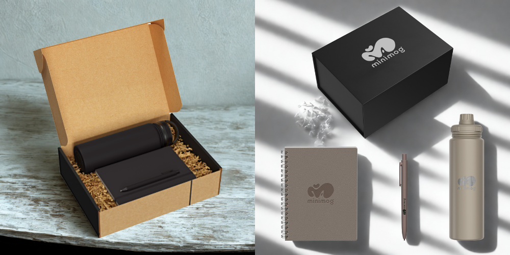 employee gift sets in promotional gift box