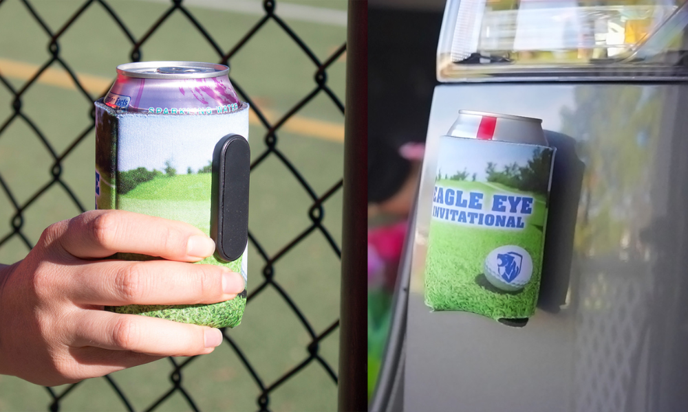 fully custom magnetic can cooler produced in the usa