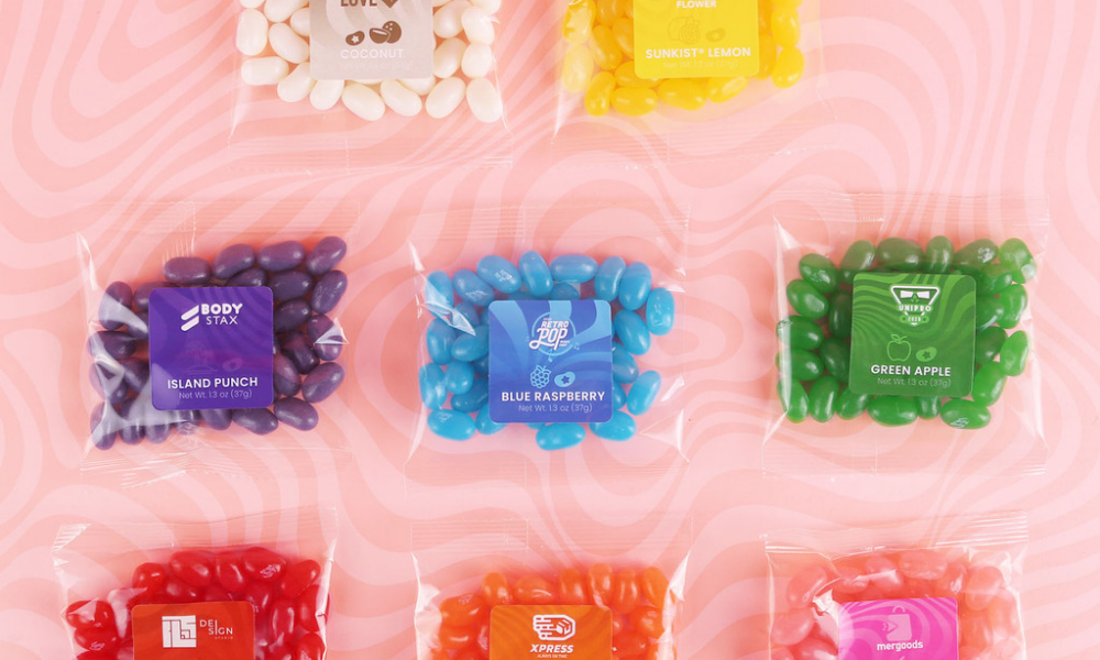 jelly belly promotional sample packets