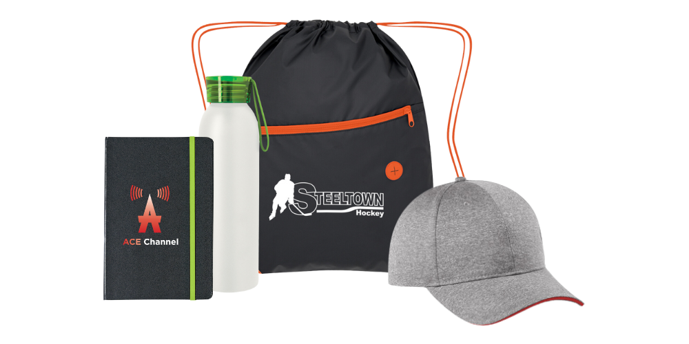pops of color in promotional products