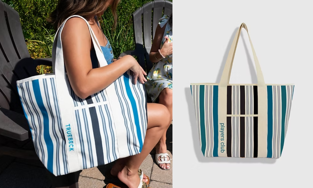 full color sublimated large tote bag