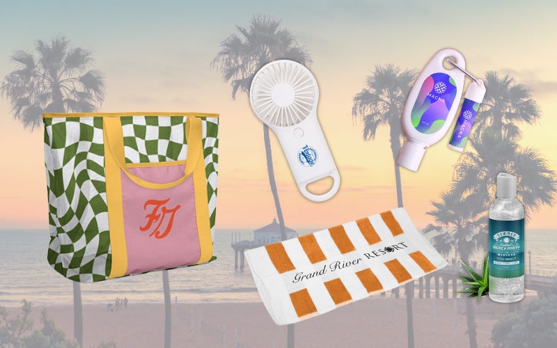 branded summer gift kit idea