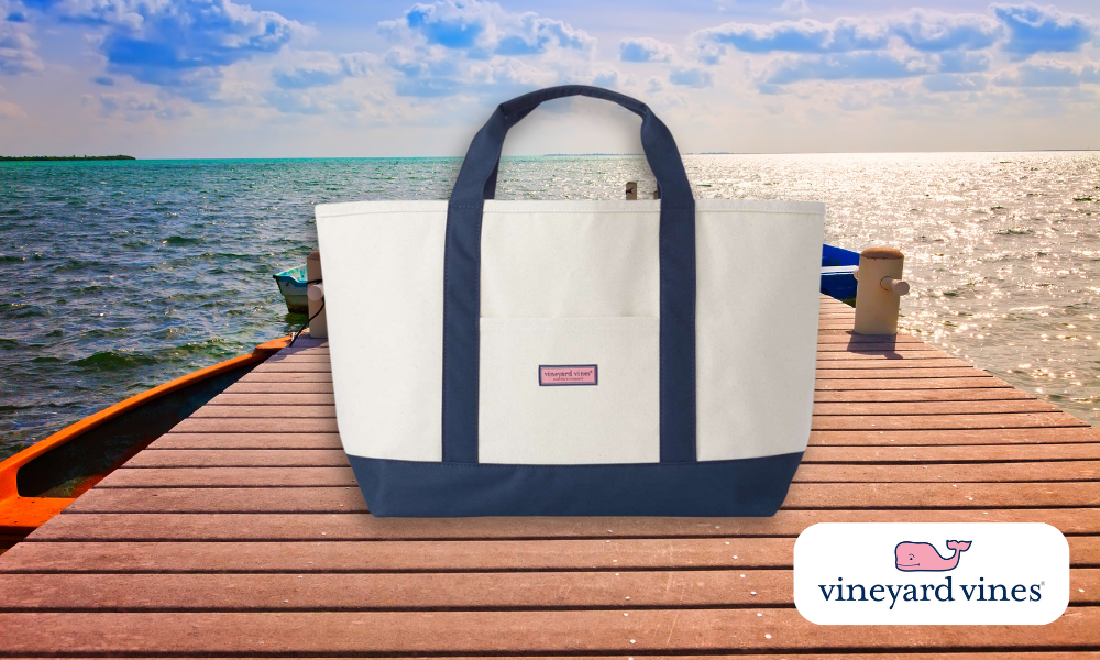 vineyard vines boat tote